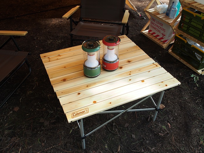 レビュー】明るめパイン色の木製天板キャンプ用テーブルの最適解 